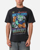 Mitchell & Ness New Zealand Warriors Ball Busting T-Shirt Overdyed Black