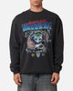 Mitchell & Ness New Zealand Warriors Break Out Crewneck Overdyed Black