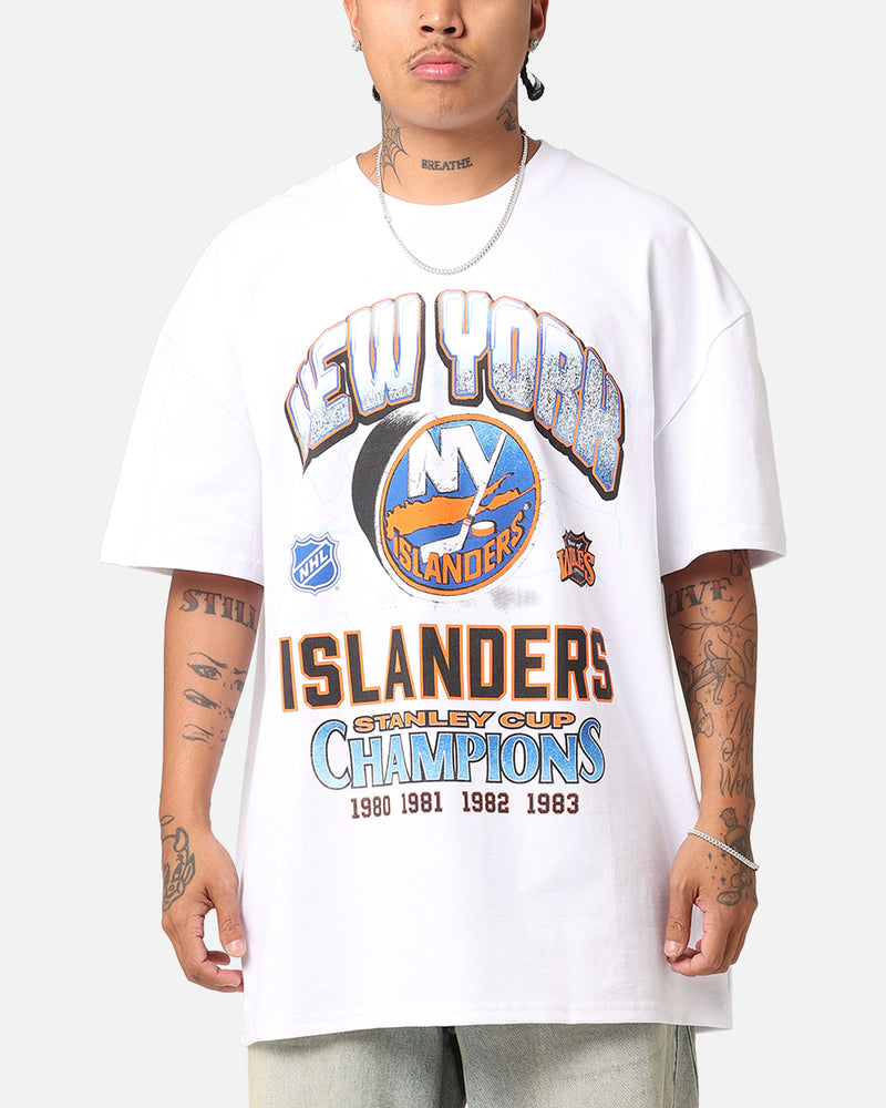 Culture Kings New York Islanders Heavyweight T-Shirt White