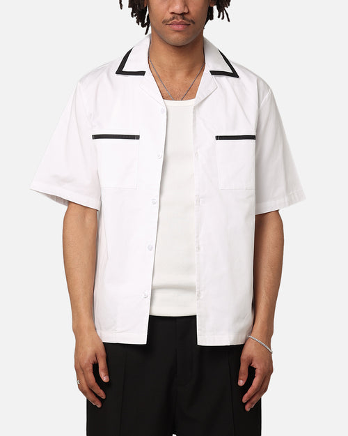 XXIII Accent Bowling Shirt White/Black