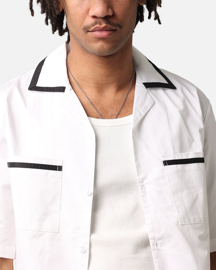 XXIII Accent Bowling Shirt White/Black