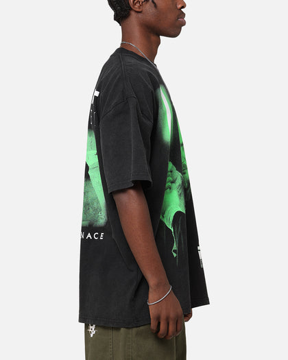 Star Wars Qui Gon Jinn Heavy T-Shirt Vintage Wash