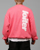 Loiter Freeway Crewneck Pink