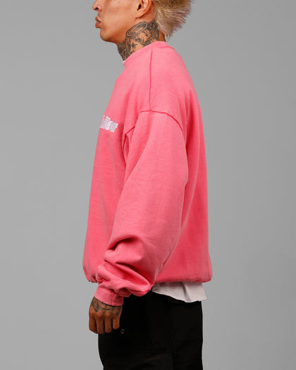 Loiter Freeway Crewneck Pink