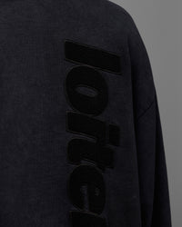 Loiter Freeway Crewneck Washed Black