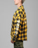 Loiter Kimono Flannel Yellow/Black