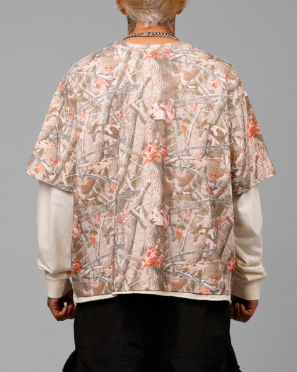 Loiter Impact Long Sleeve T-Shirt Washed Real Tree Camo