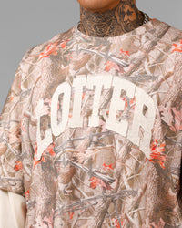 Loiter Impact Long Sleeve T-Shirt Washed Real Tree Camo