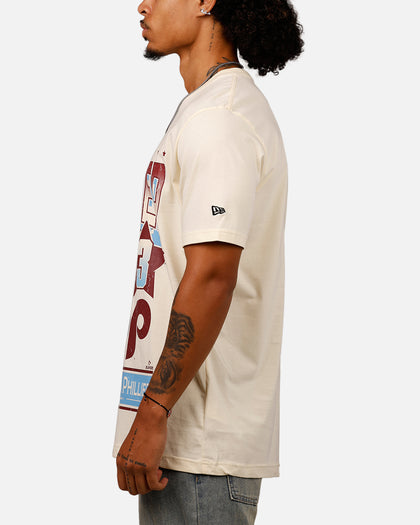 New Era Philadelphia Phillies Bryce Harper T-Shirt Off White