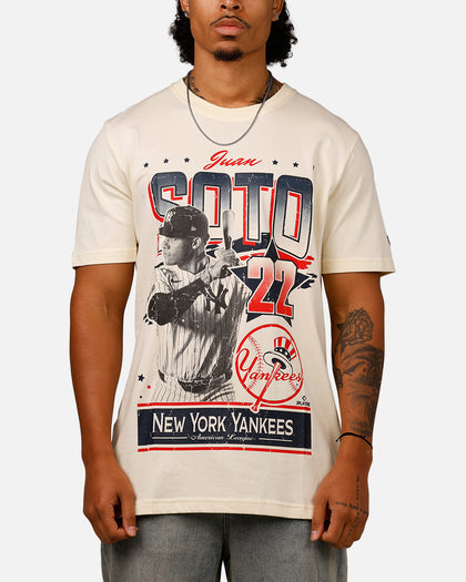 New Era New York Yankees Juan Soto T-Shirt Off White