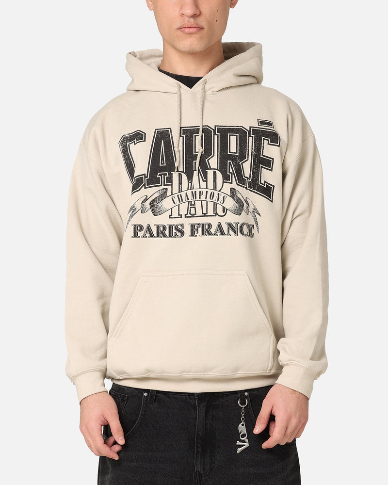Carre Champs Hoodie Sand