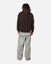 Saint Morta Division Hoodie Brown