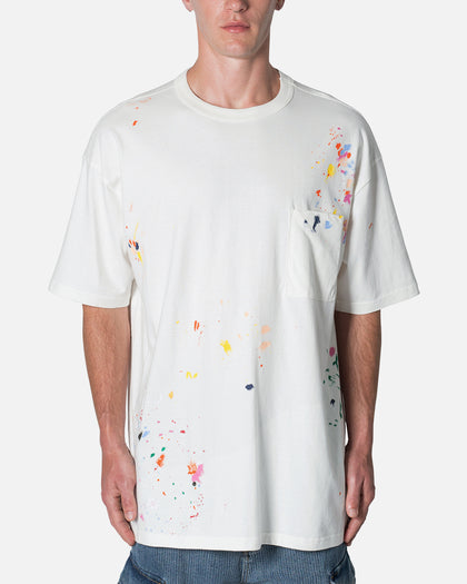 MNML Paint Splatter T-Shirt Off White