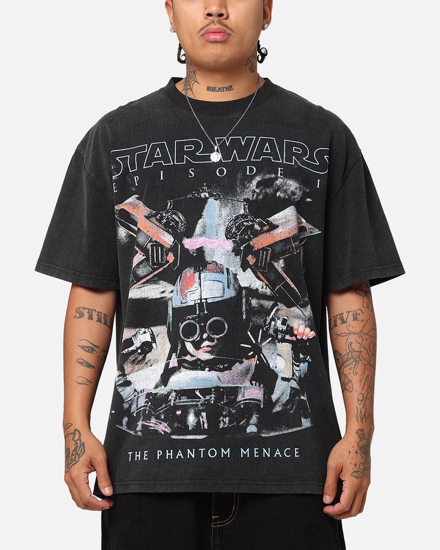 トップス Star Wars Episode I XL Star Wars Episode I '99 Heavy T-Shirt Vintage Black | Culture Kings