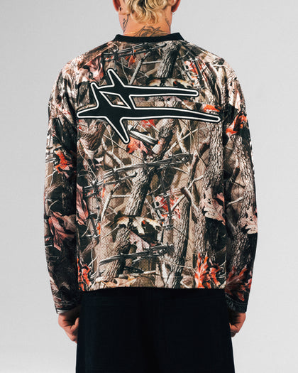 Loiter Long Sleeve Training Jersey Real Treet Camo