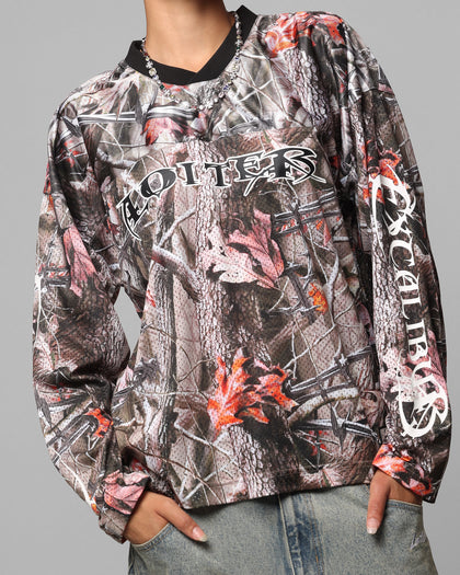 Loiter Long Sleeve Training Jersey Real Treet Camo