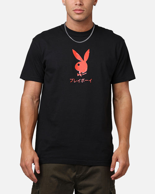 Playboy Ace Of Hearts T-Shirt Black/Red