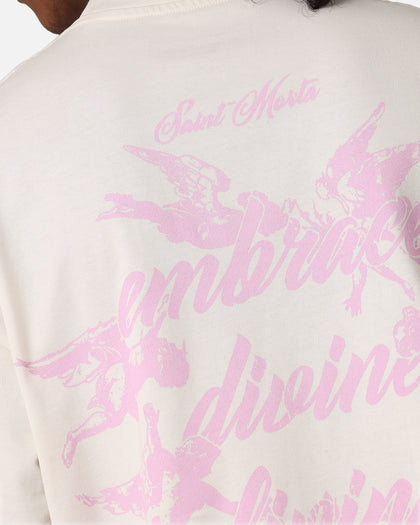 Saint Morta Divine Living T-Shirt Off White