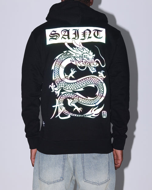 Saint Morta New Age Yot Dragon Hoodie Black/3M