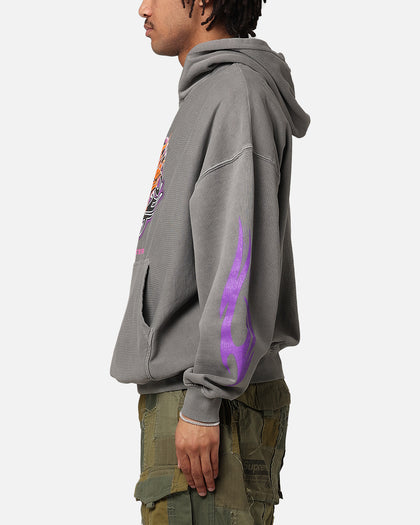 Loiter Rip N Dip Hoodie Washed Charcoal