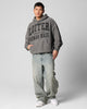 Loiter Training Day Hoodie Washed Charcoal