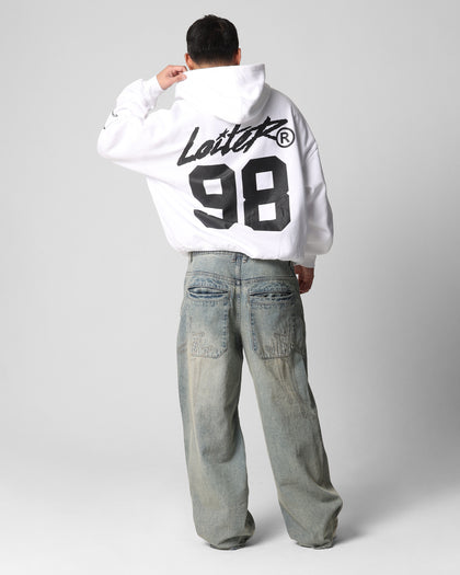Loiter Training Day Hoodie White