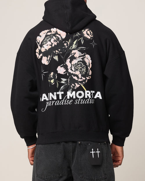 Saint Morta Wildflower Hoodie Black