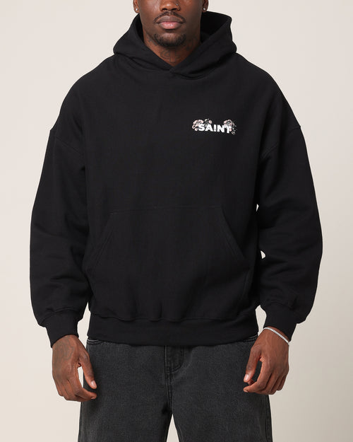 Saint Morta Wildflower Hoodie Black