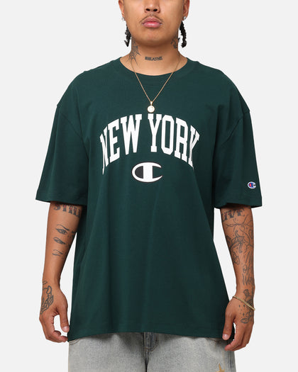 Champion Heritage New York Logo Graphic T-Shirt Mid Field