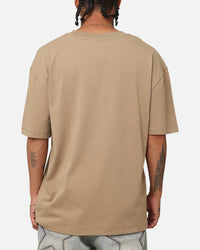 Champion Heritage Collegiate Track And Field T-Shirt Whole Wheat Khaki