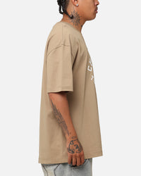 Champion Heritage Collegiate Track And Field T-Shirt Whole Wheat Khaki
