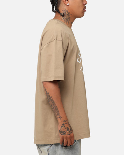 Champion Heritage Collegiate Track And Field T-Shirt Whole Wheat Khaki