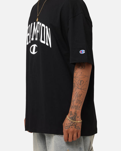Champion Heritage Varsity Graphic T-Shirt Black