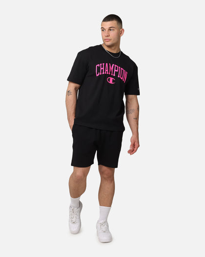Champion Heritage Varsity Graphic T-Shirt Pink