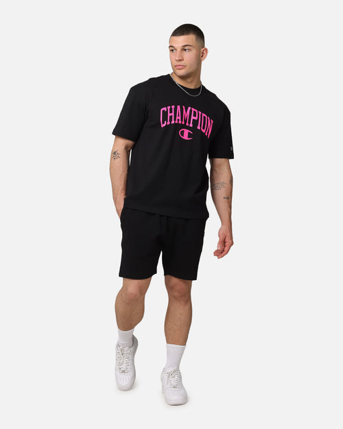 Champion Heritage Varsity Graphic T-Shirt Pink