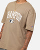 Champion Heritage Varsity Graphic T-Shirt Whole Wheat Khaki
