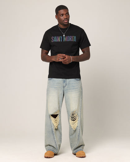 Saint Morta Lafayette V2 Ages T-Shirt Black/Iridescent