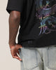 Saint Morta Year Of The Dragon Boxy T-Shirt Black/Iridescen