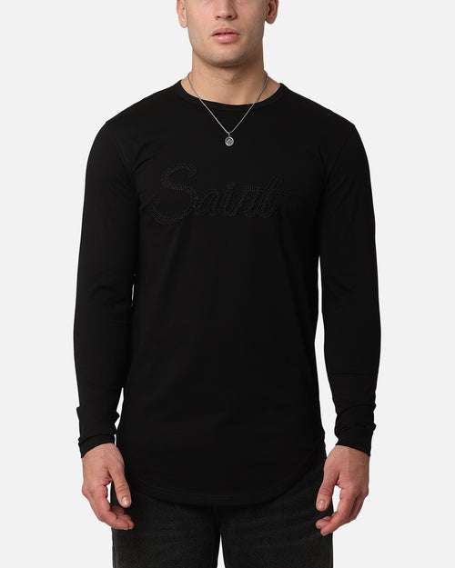 Saint Morta El Duplo Scribere Long Sleeve T-Shirt Black