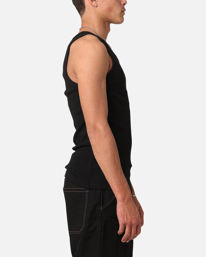 Saint Morta Rib Beater Singlet Black