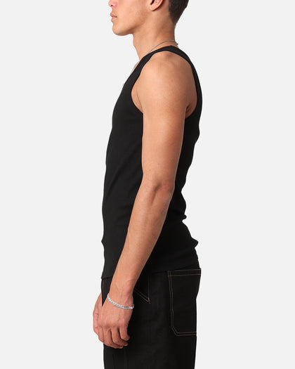 Saint Morta Rib Beater Singlet Black