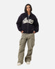 Loiter Pitch Varsity Jacket Navy