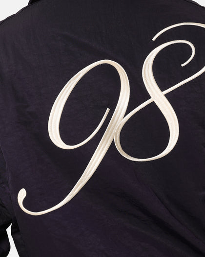 Loiter Pitch Varsity Jacket Navy