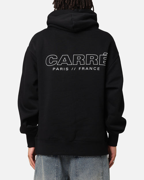 Carre Out Motion Hoodie Black