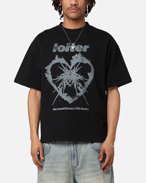 Loiter Desire T-Shirt Black