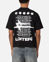 Loiter Eyes Can't Lie T-Shirt Black