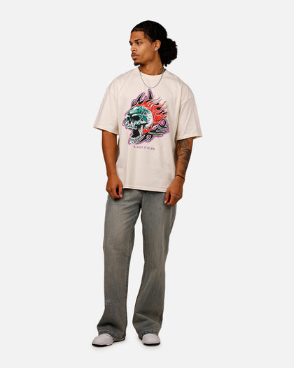 Loiter Rip N Dip T-Shirt Off White