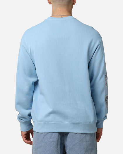 Mitchell & Ness Chicago Bulls 'UNC To Chicago' Champions Crewneck Light Blue