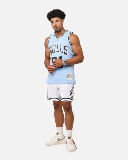 Mitchell & Ness Chicago Bulls Dennis Rodman 'Vapor Blue' Jersey Light Blue