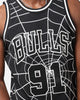 Mitchell & Ness Chicago Bulls Dennis Rodman 'Glow Web' Jersey Black